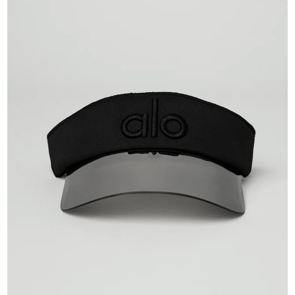 ALO Yoga Black and Gray Visor